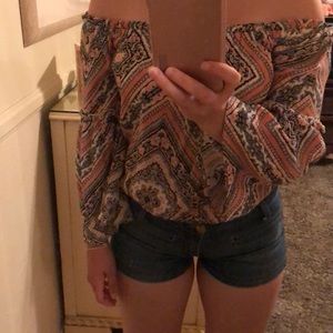 Boho style top